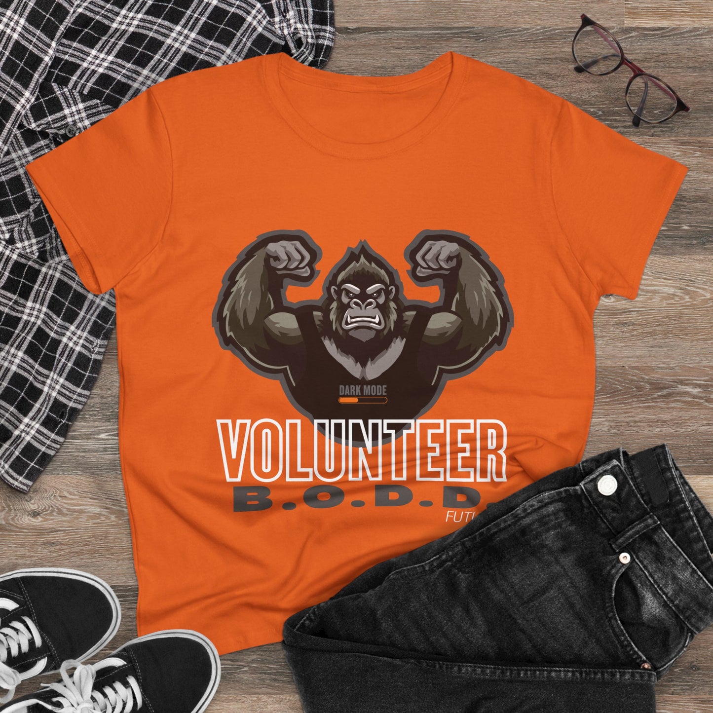 Women's Big Orange Dorm Dweller Tee