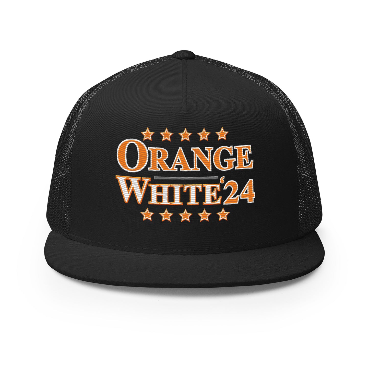 ORANGE/WHITE '24 ELECTION Trucker Cap
