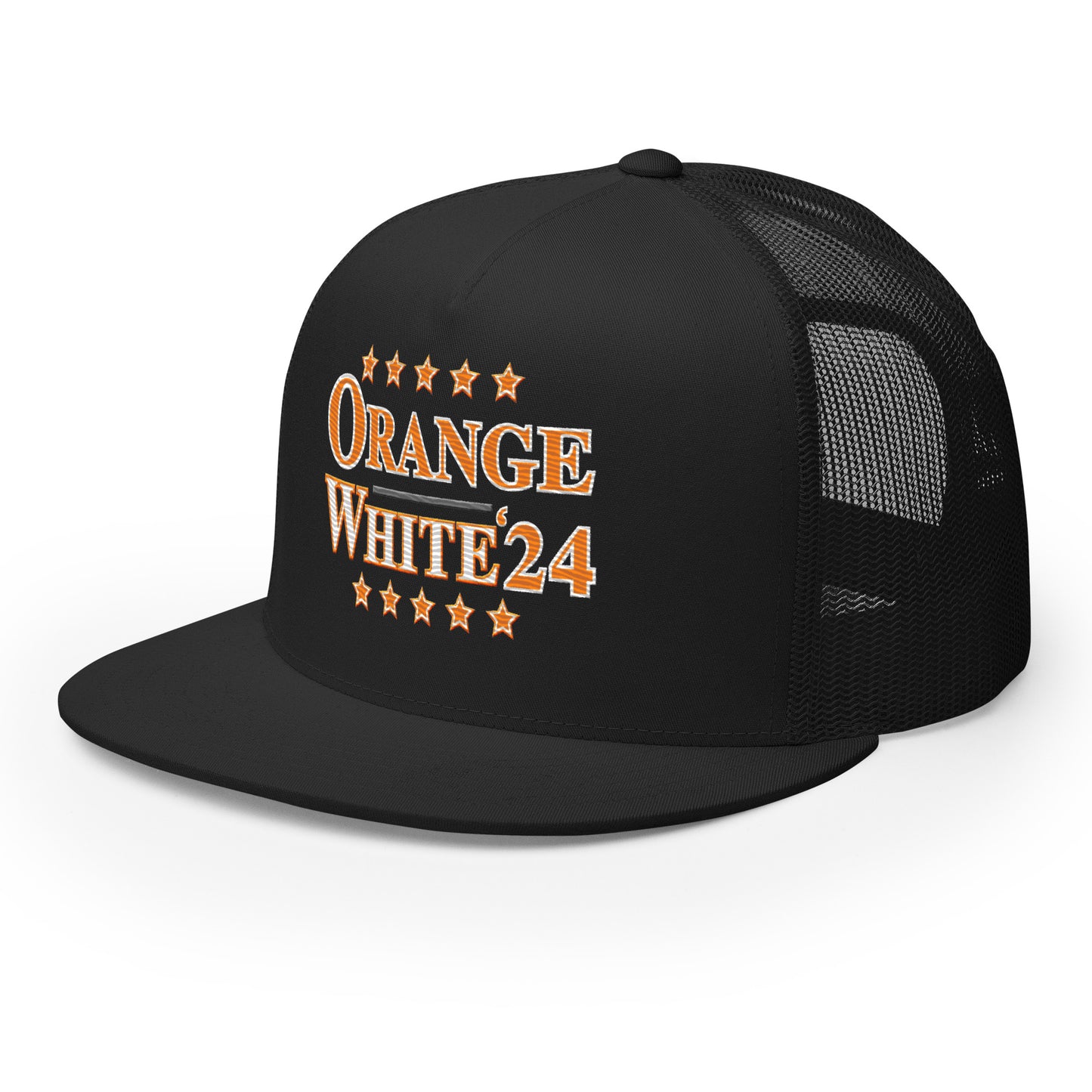 ORANGE/WHITE '24 ELECTION Trucker Cap
