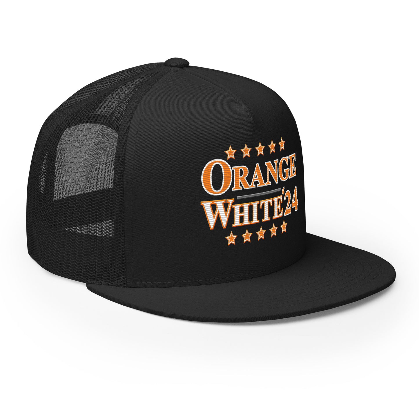 ORANGE/WHITE '24 ELECTION Trucker Cap