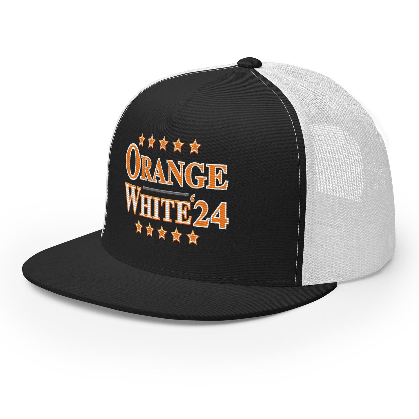 ORANGE/WHITE '24 ELECTION Trucker Cap