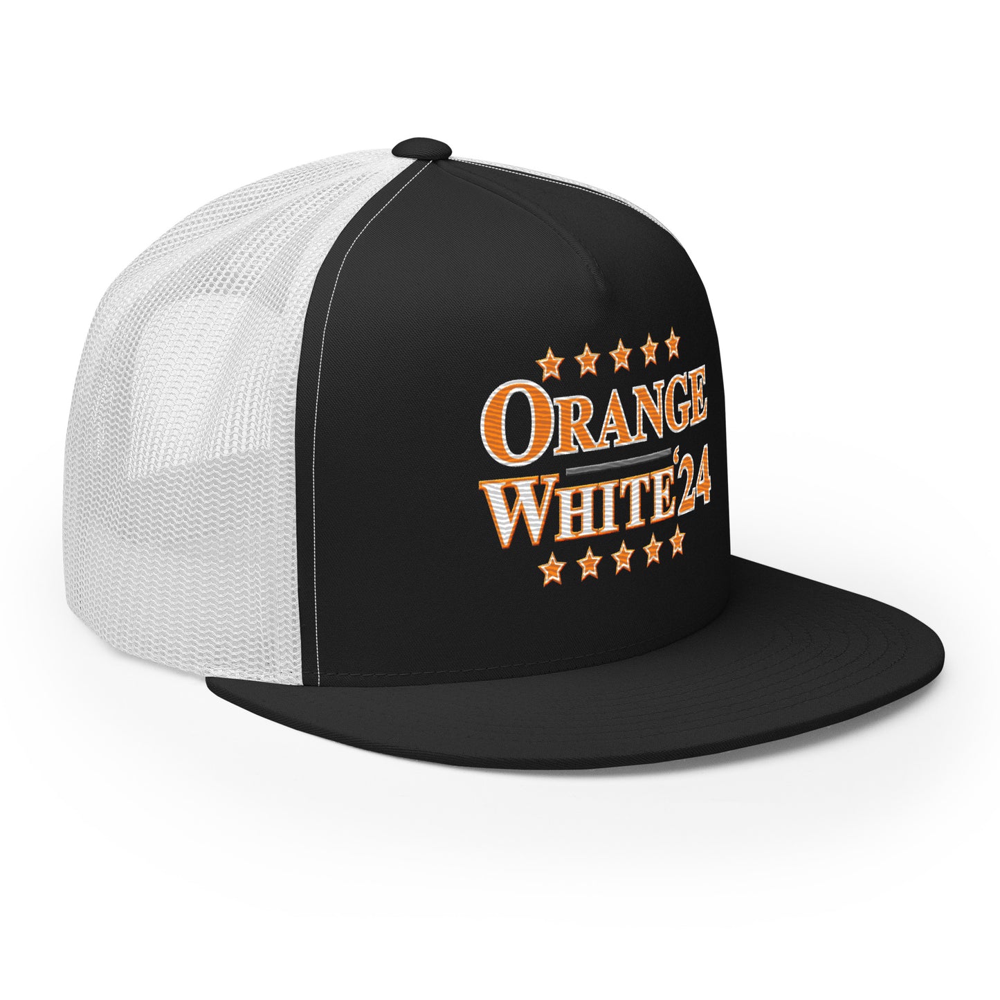 ORANGE/WHITE '24 ELECTION Trucker Cap