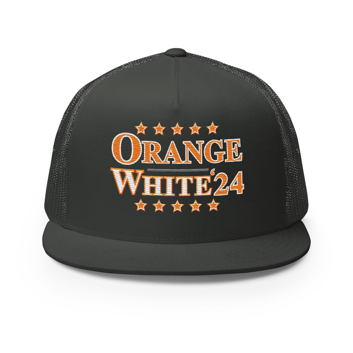 ORANGE/WHITE '24 ELECTION Trucker Cap