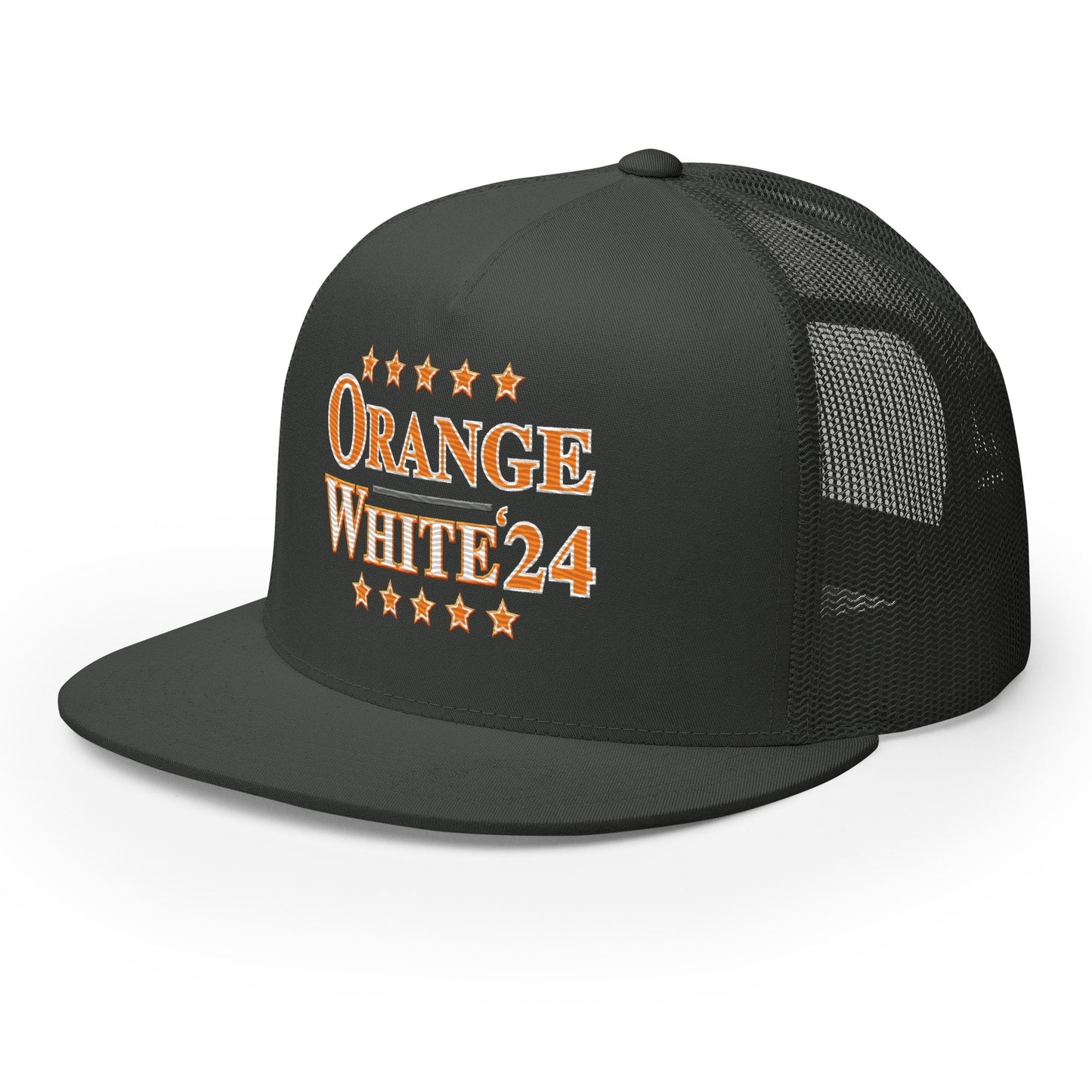ORANGE/WHITE '24 ELECTION Trucker Cap
