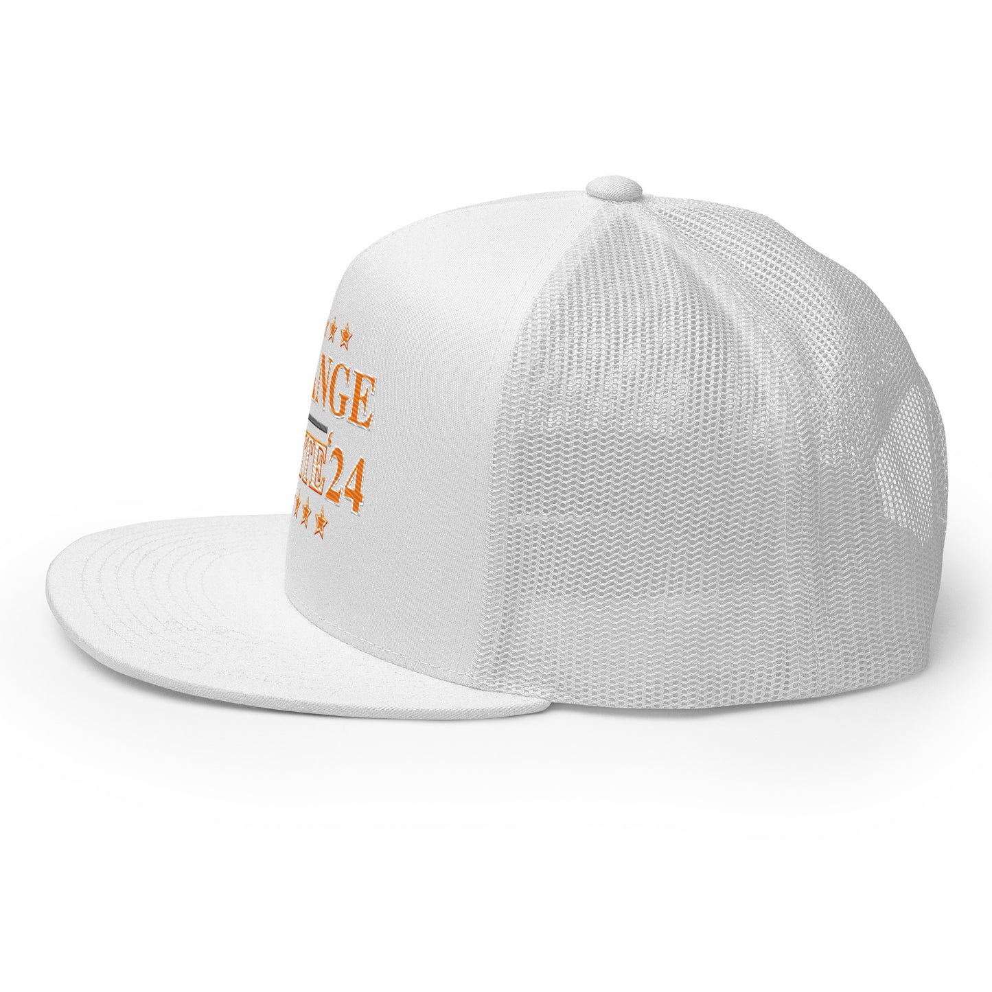 ORANGE/WHITE '24 ELECTION Trucker Cap