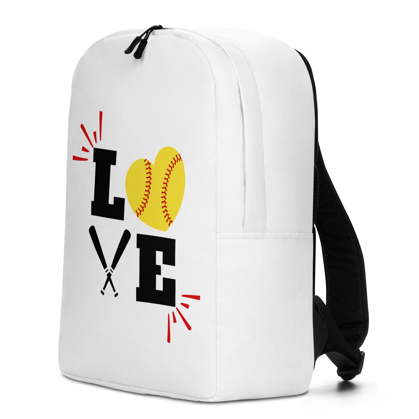 Softball LOVE Minimalist Backpack