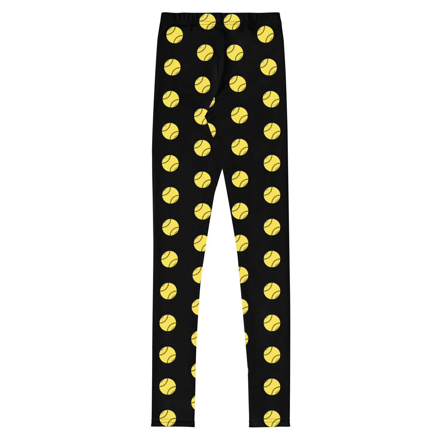 Softball Black Youth Leggings