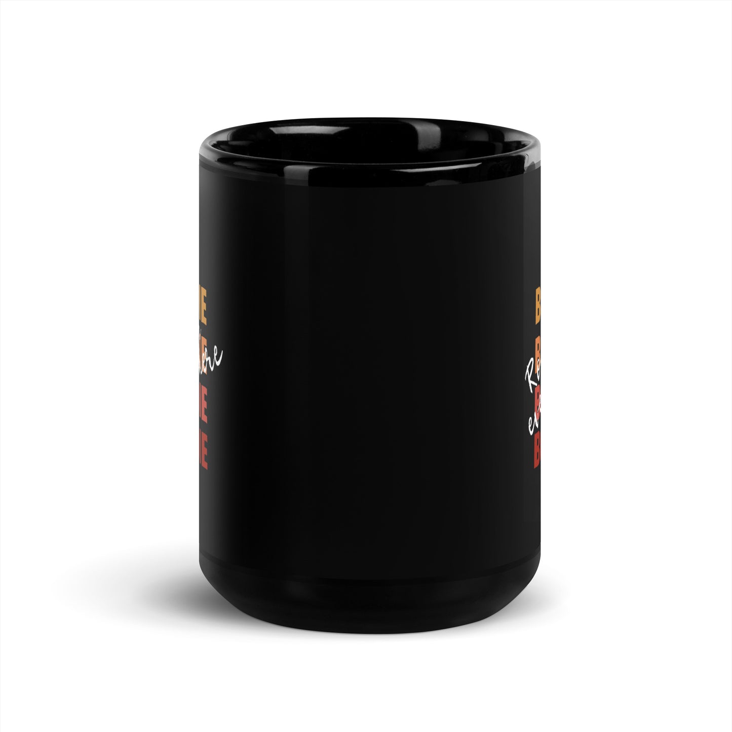 Boudie Rockin' Everywhere Black Glossy Mug