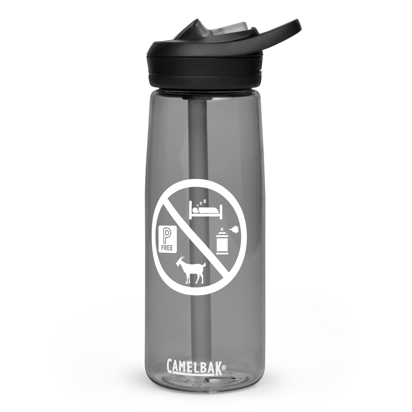 DON'T BE A CHESTER Inside Jokes water bottle