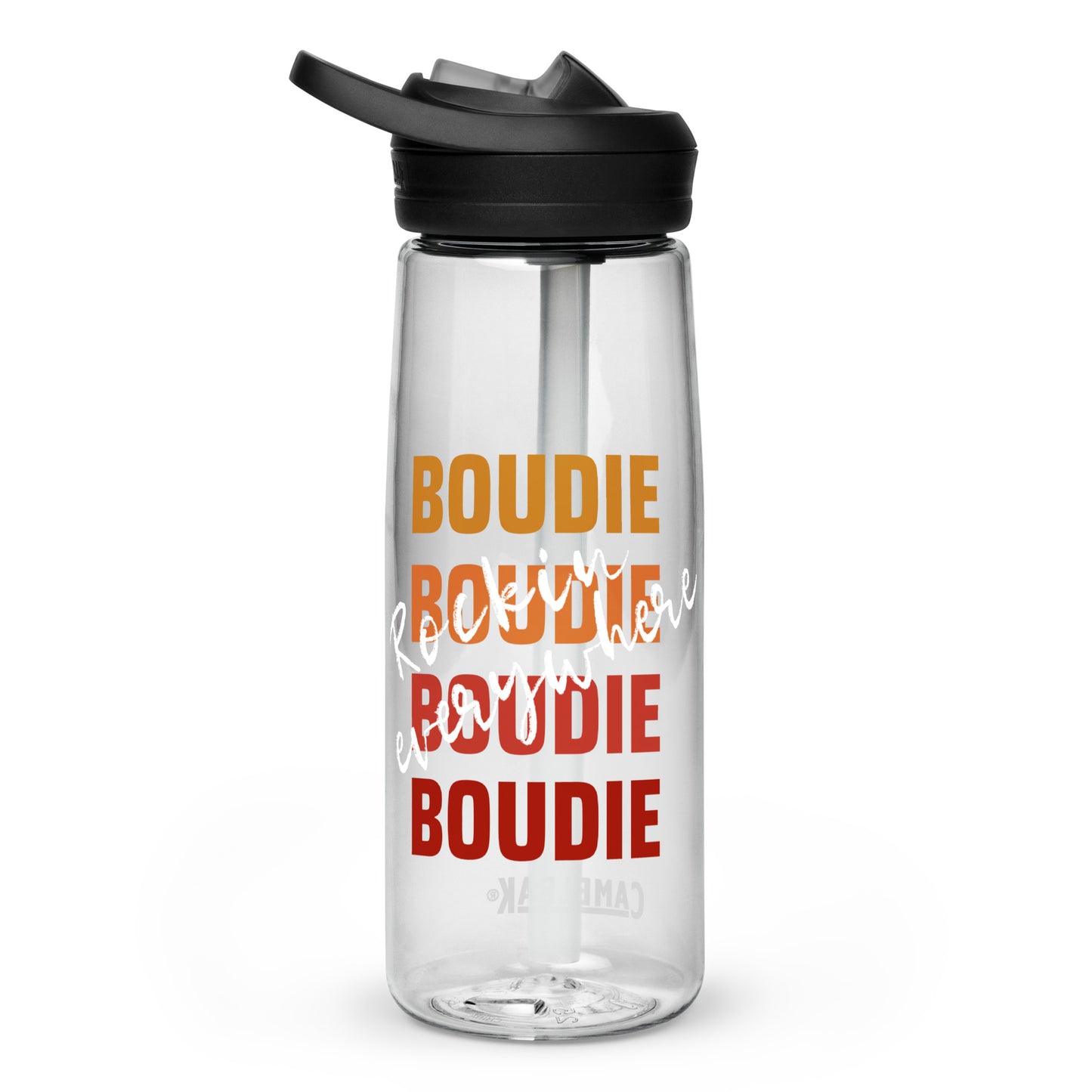 Boudie Rockin' Everywhere Sports water bottle
