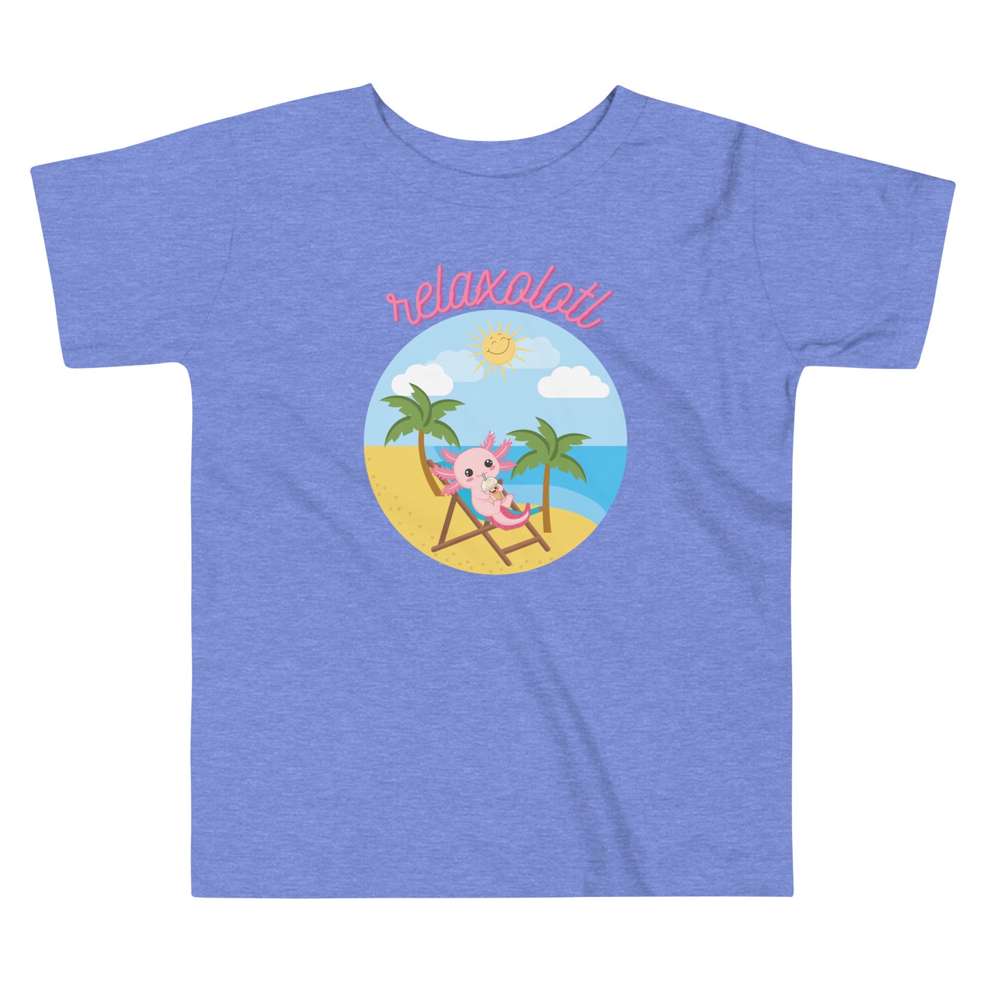 Relaxolotl Toddler Short Sleeve Tee