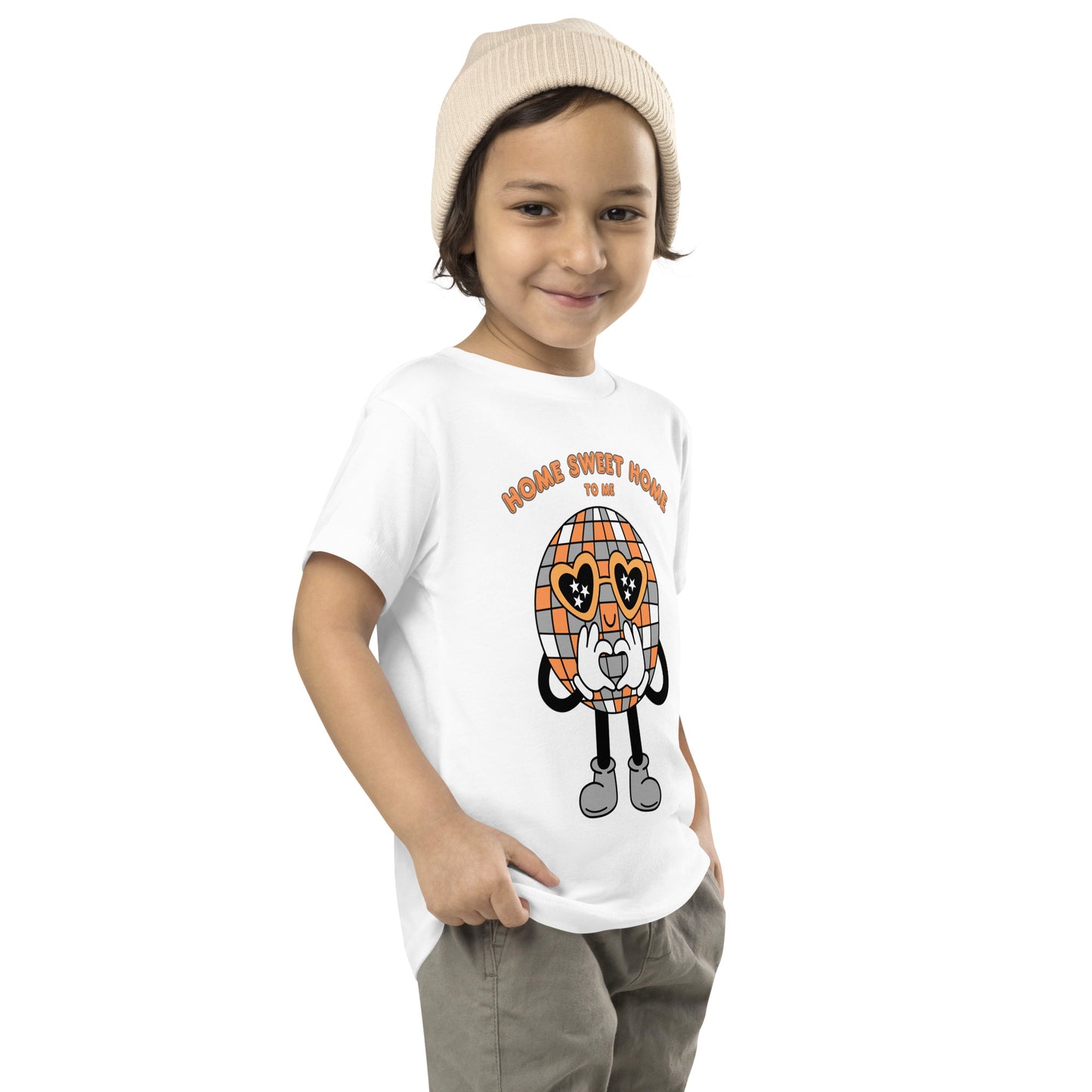 Home Sweet Home To Me Toddler Short Sleeve Tee