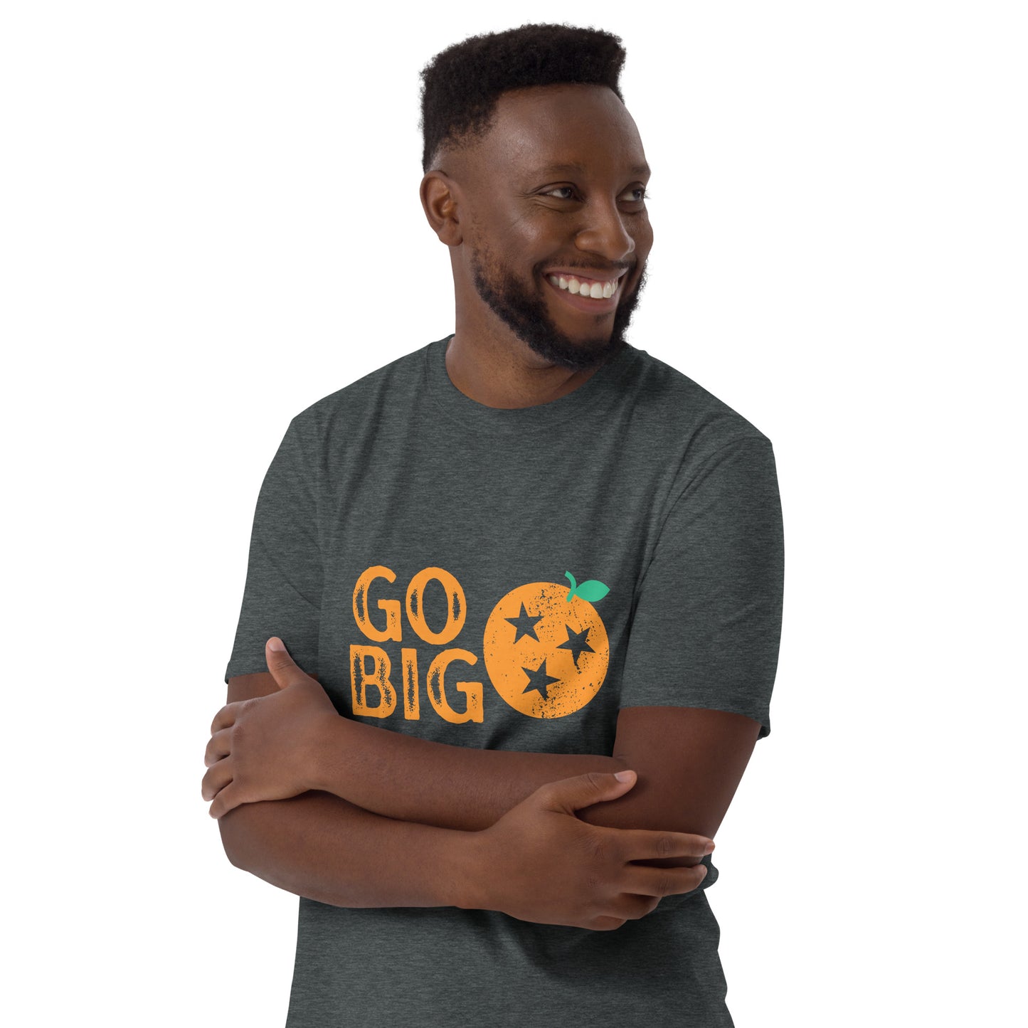 G0 Big 0range TN Flag Short-Sleeve Unisex T-Shirt
