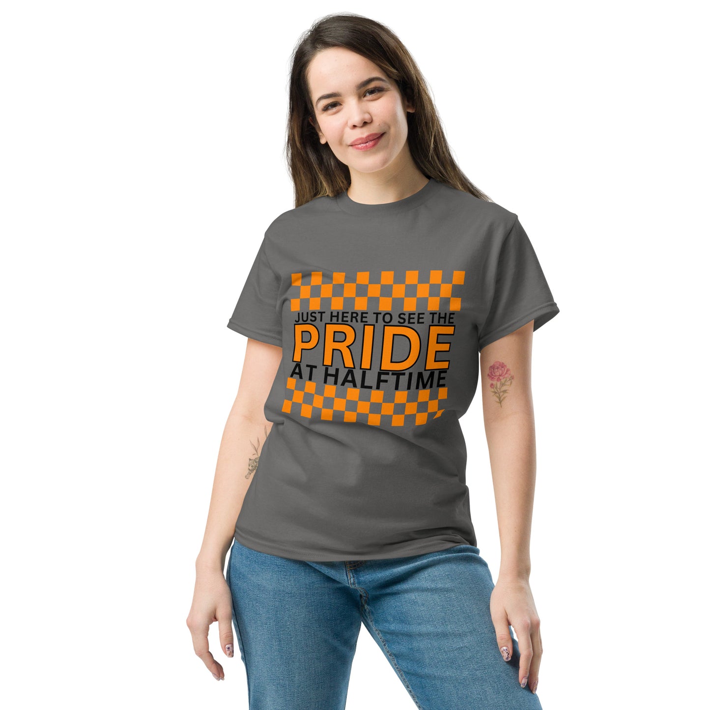Pride Band Halftime Checkerboard Unisex classic tee