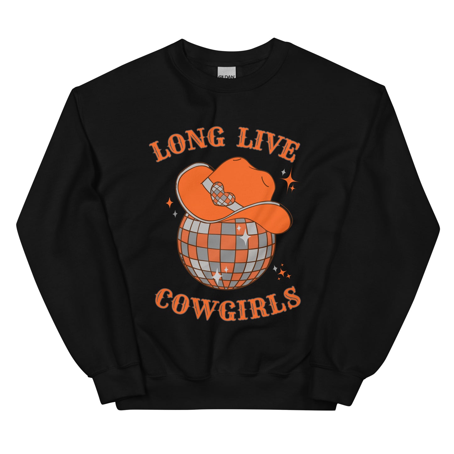 Long Live BIG ORANGE Cowgirls Unisex Sweatshirt