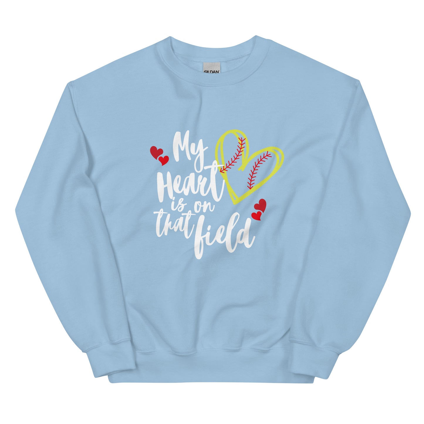 My Heart is on that Field (w) Unisex Sweatshirt