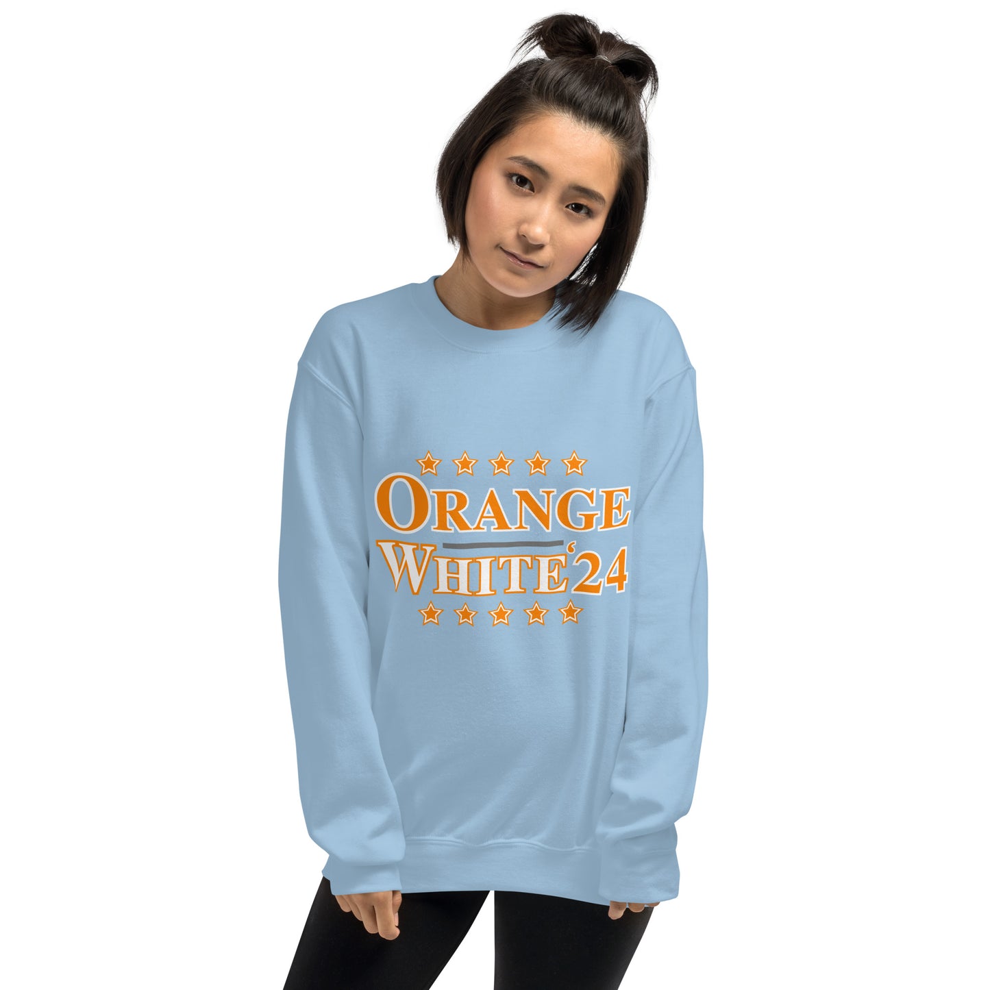 ORANGE/WHITE '24 ELECTION Unisex Sweatshirt
