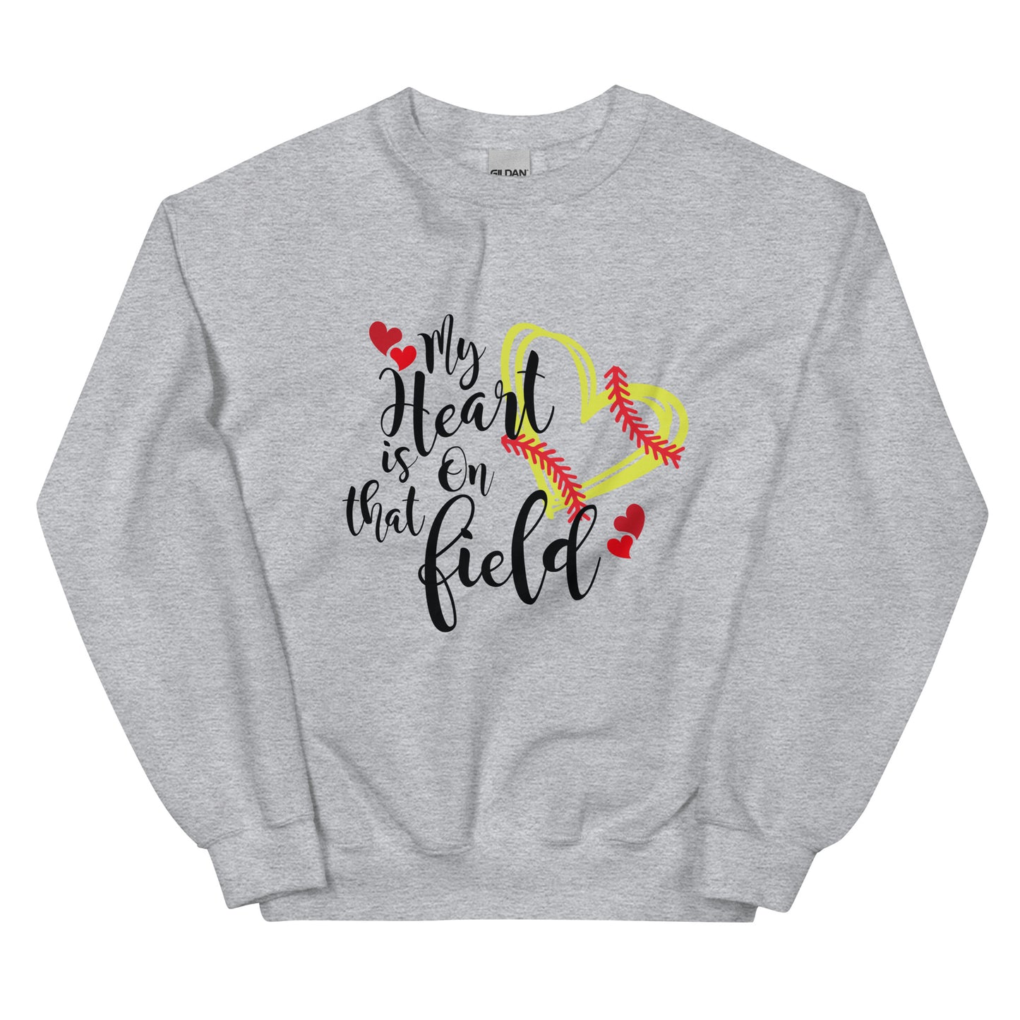 My Heart is on that Field Unisex Sweatshirt