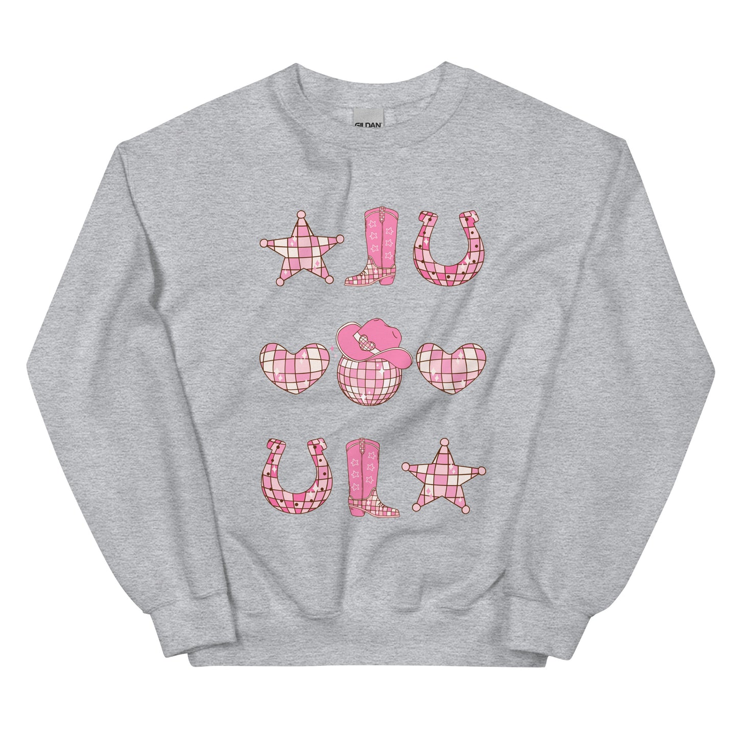 Disco Cowgirl Unisex Sweatshirt
