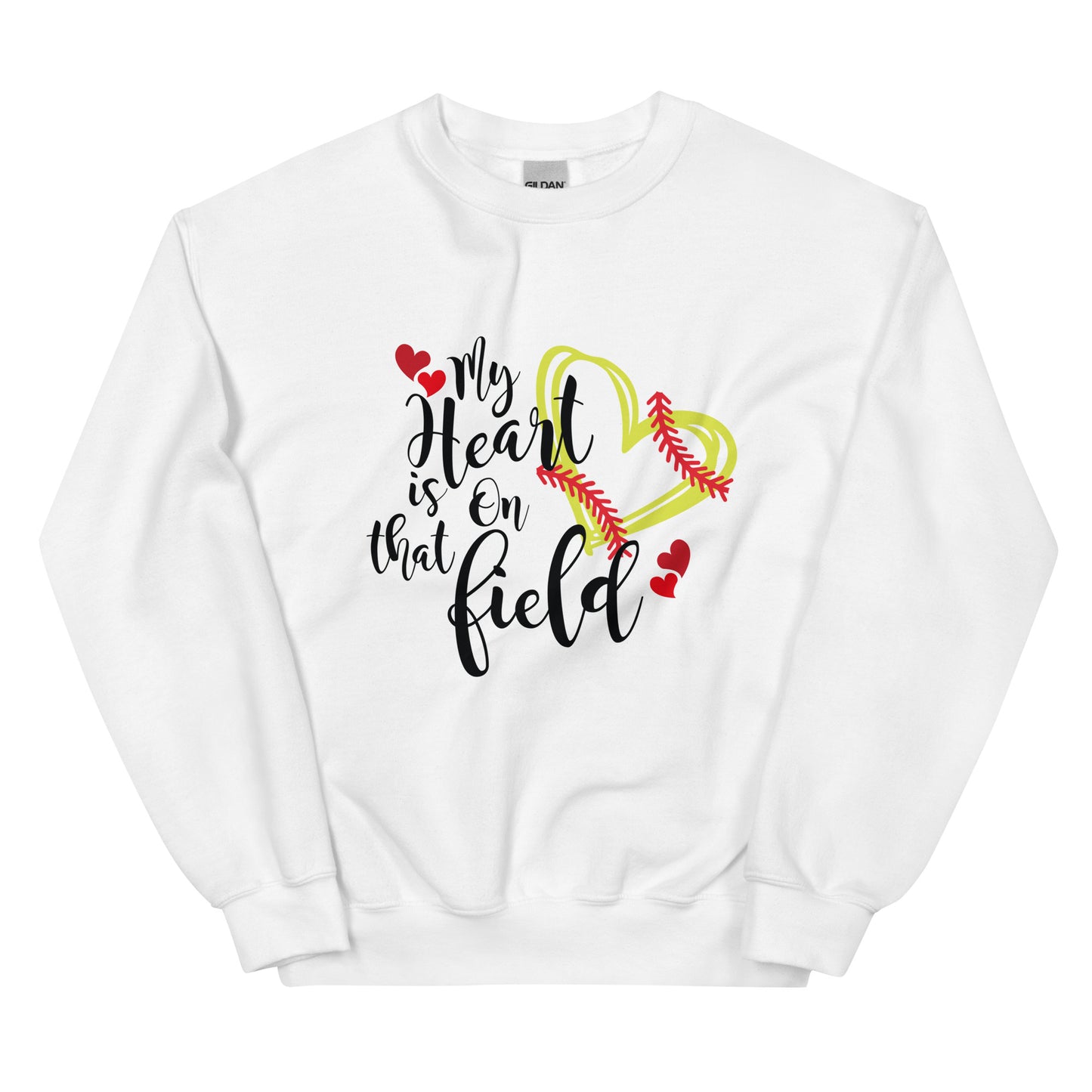My Heart is on that Field Unisex Sweatshirt
