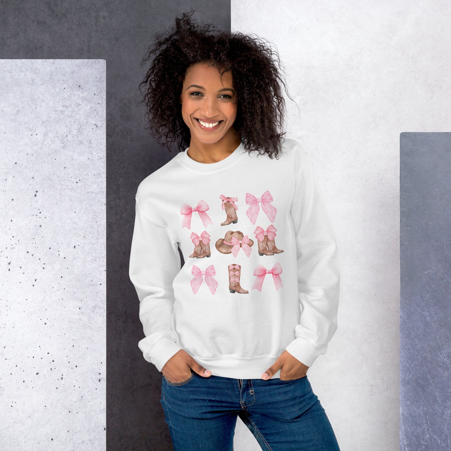 Boots n Bows Unisex Sweatshirt