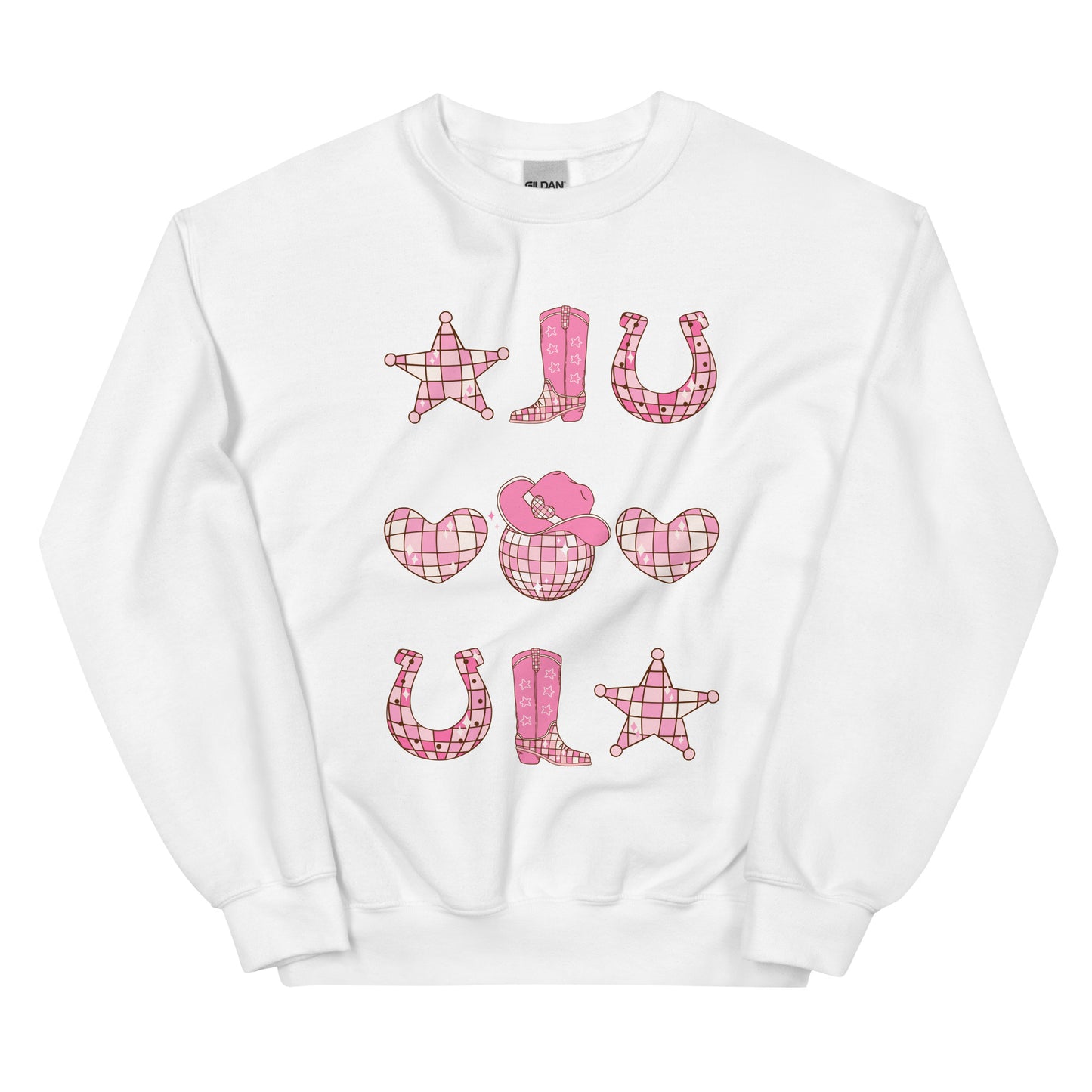 Disco Cowgirl Unisex Sweatshirt