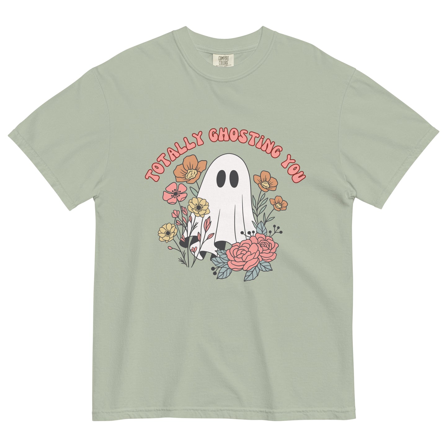 Totally Ghosting You Unisex garment-dyed heavyweight t-shirt
