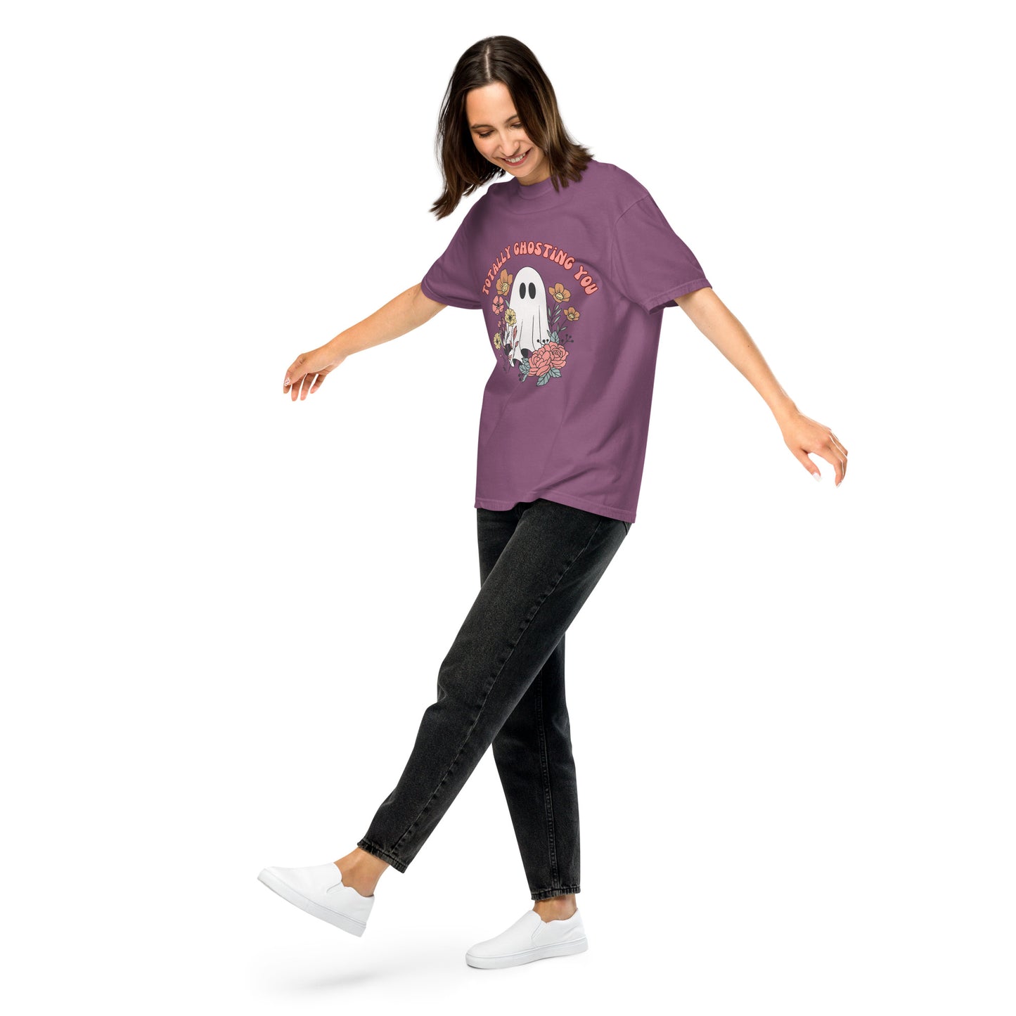 Totally Ghosting You Unisex garment-dyed heavyweight t-shirt