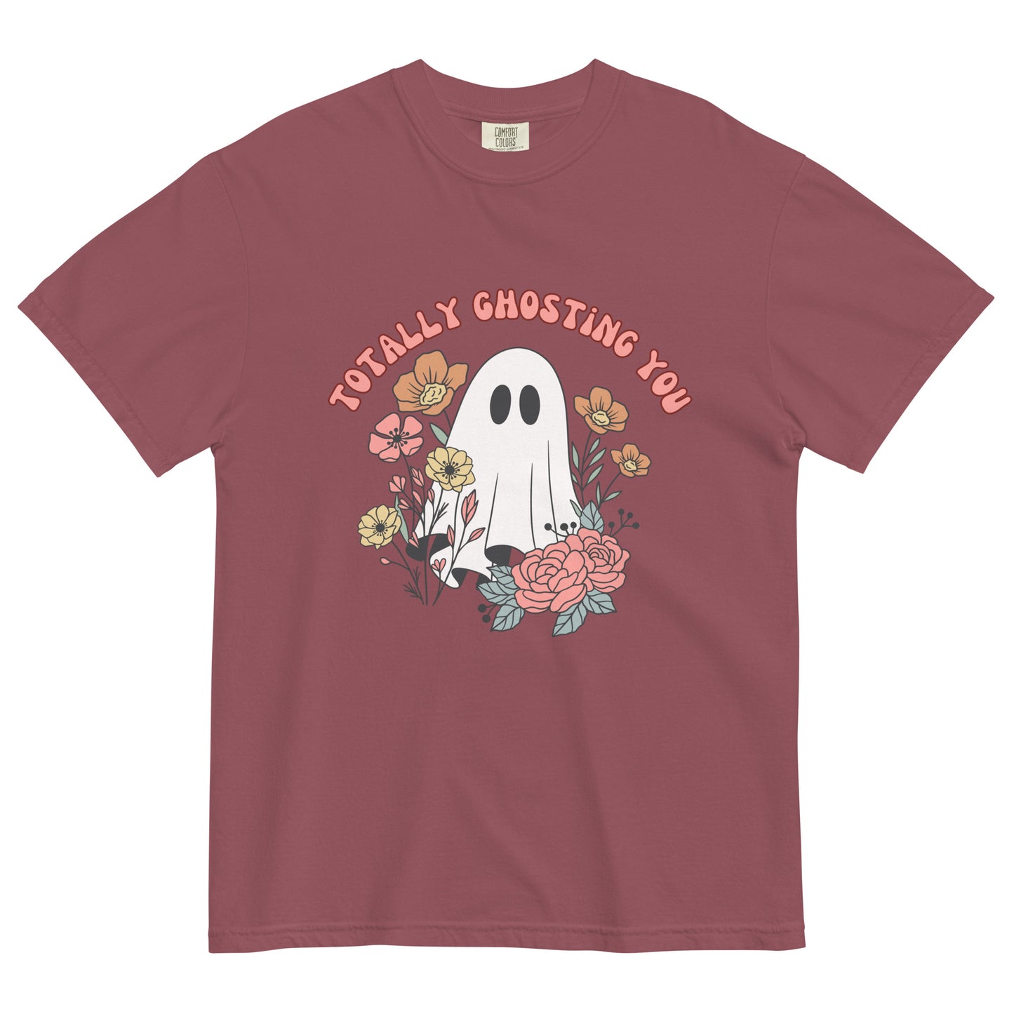 Totally Ghosting You Unisex garment-dyed heavyweight t-shirt