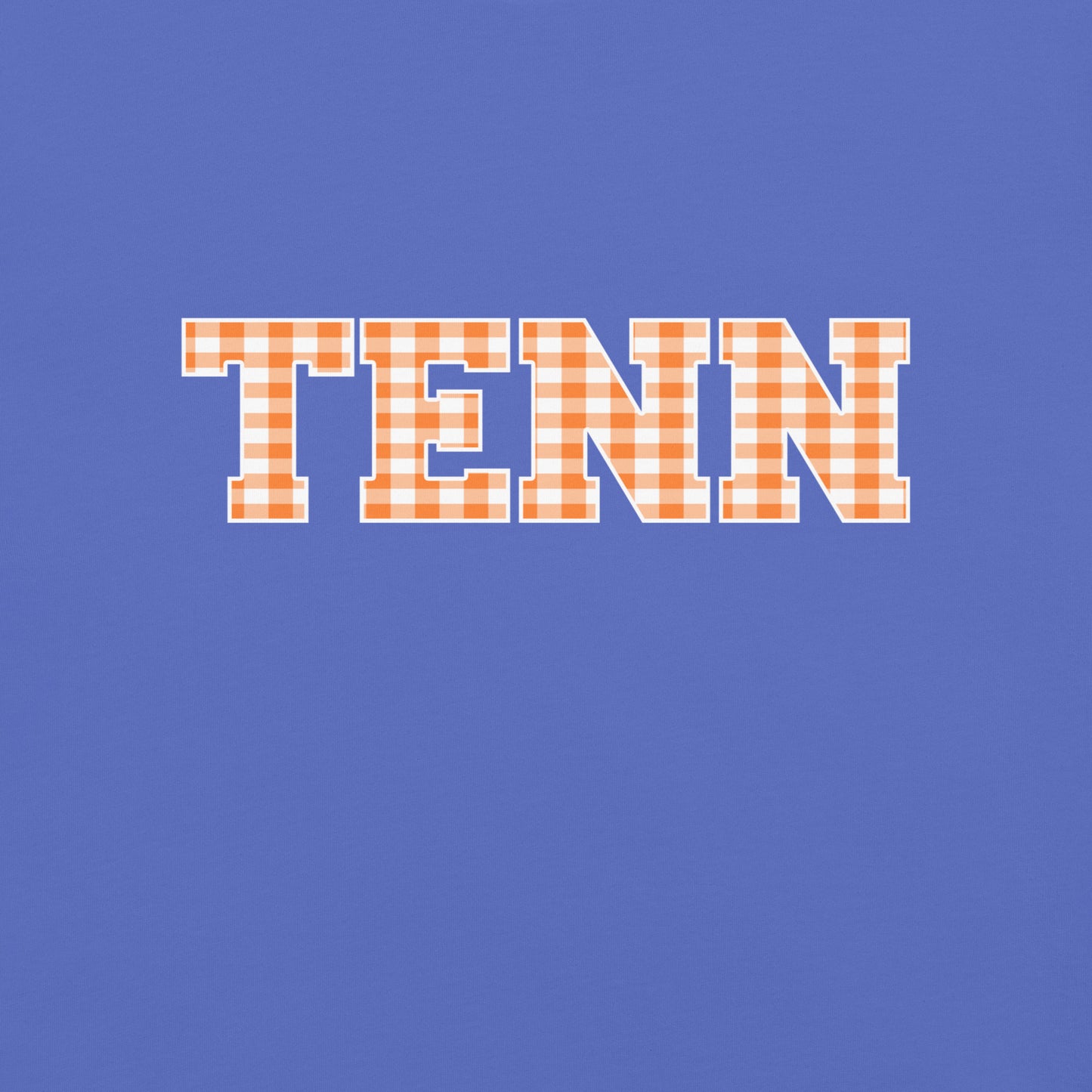TENN Gingham Unisex garment-dyed heavyweight t-shirt