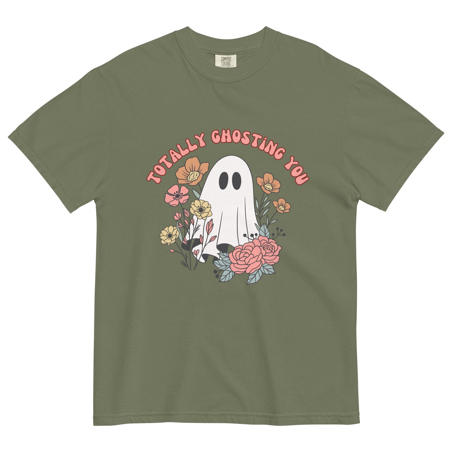 Totally Ghosting You Unisex garment-dyed heavyweight t-shirt