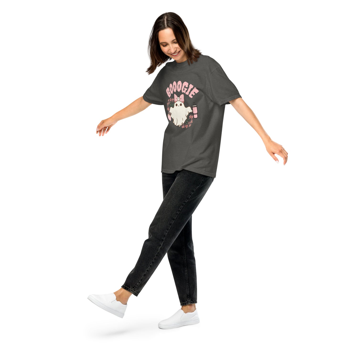 BOOOGIE Unisex garment-dyed heavyweight t-shirt