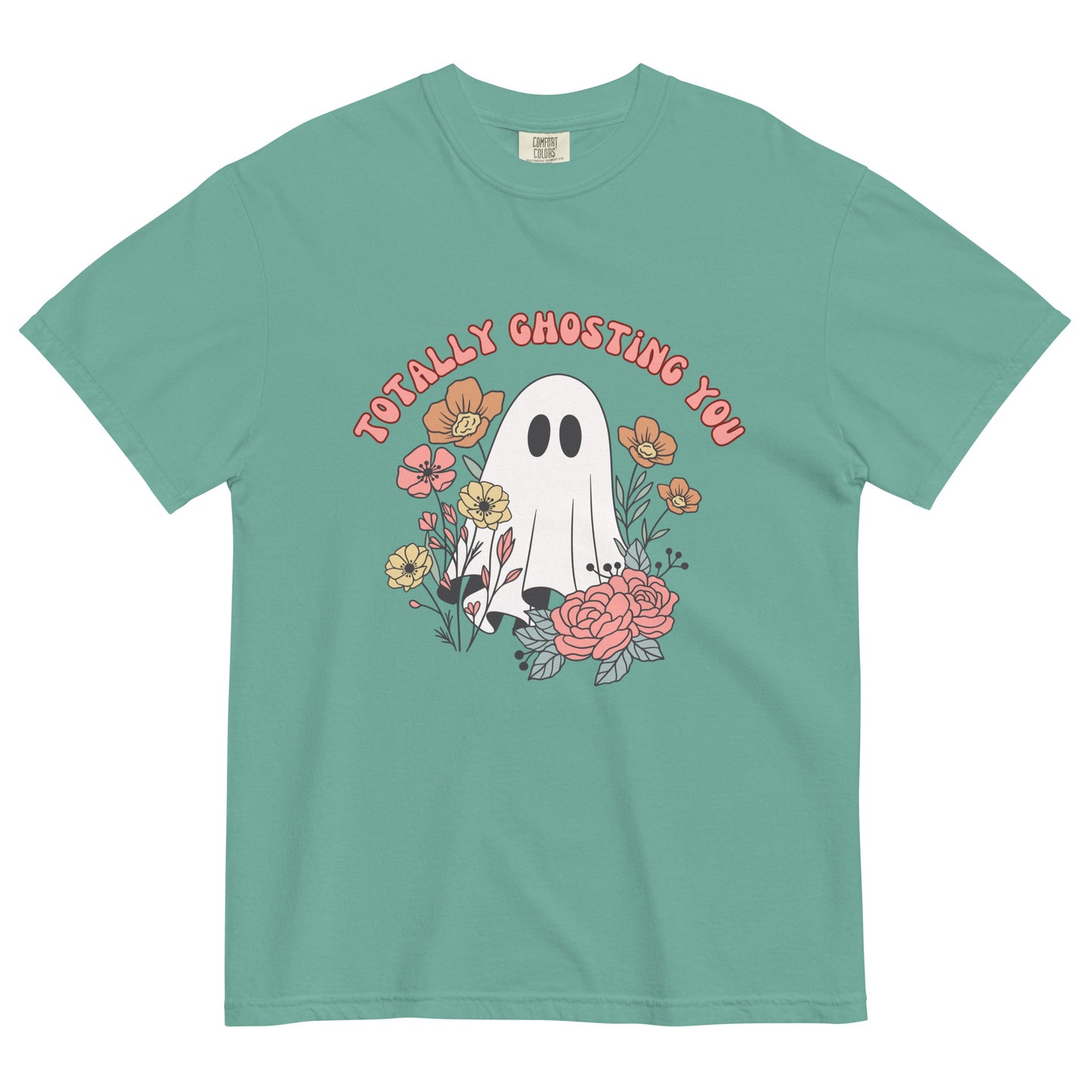 Totally Ghosting You Unisex garment-dyed heavyweight t-shirt