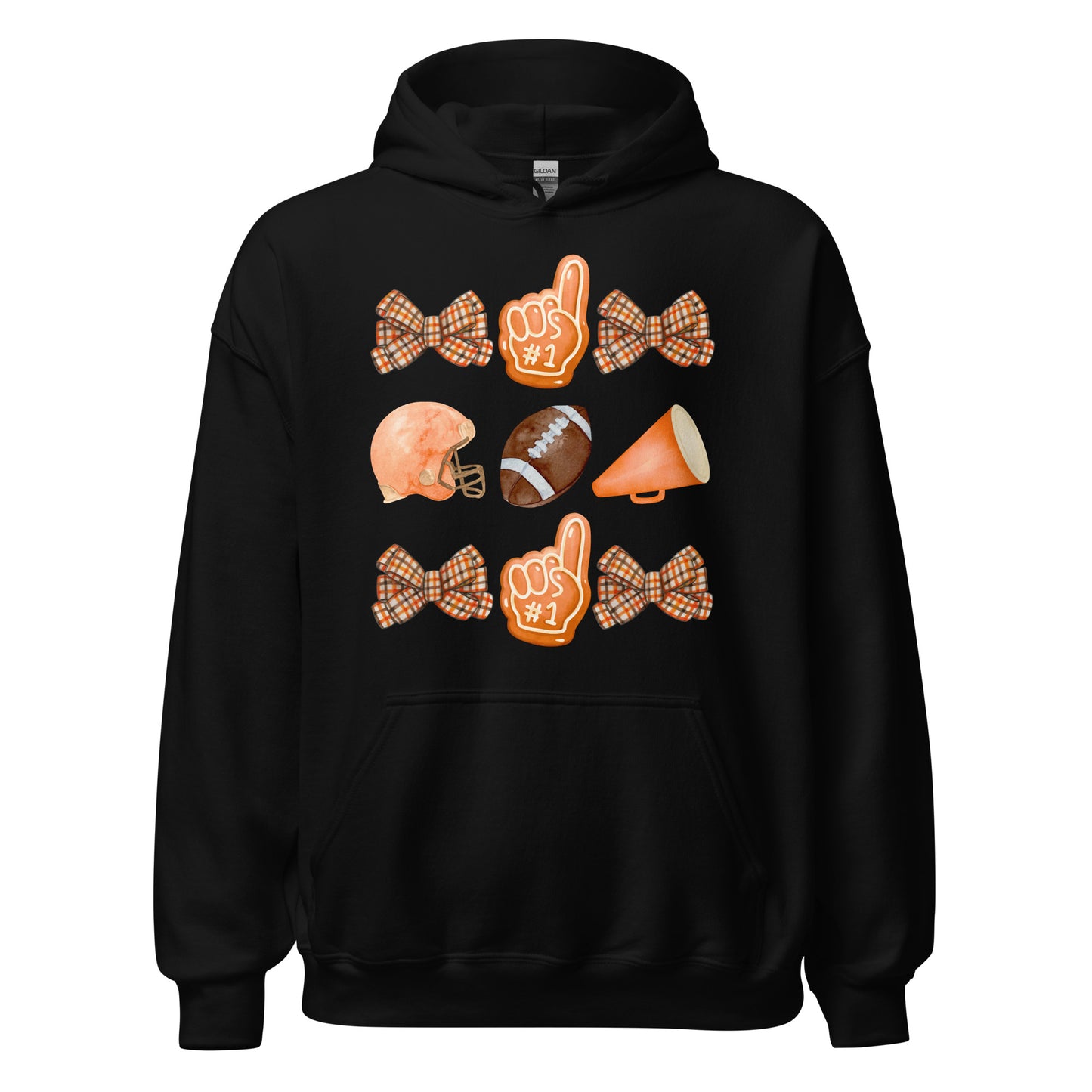 Vintage Fall Football Unisex Hoodie