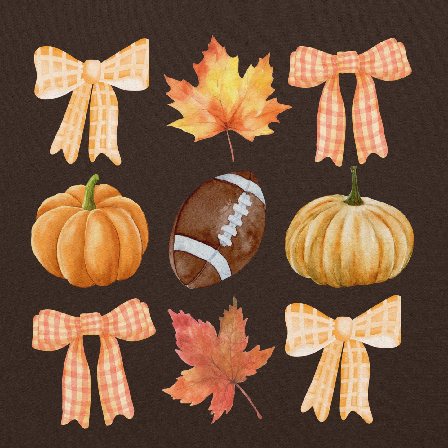 Fall Faves Football Unisex Hoodie