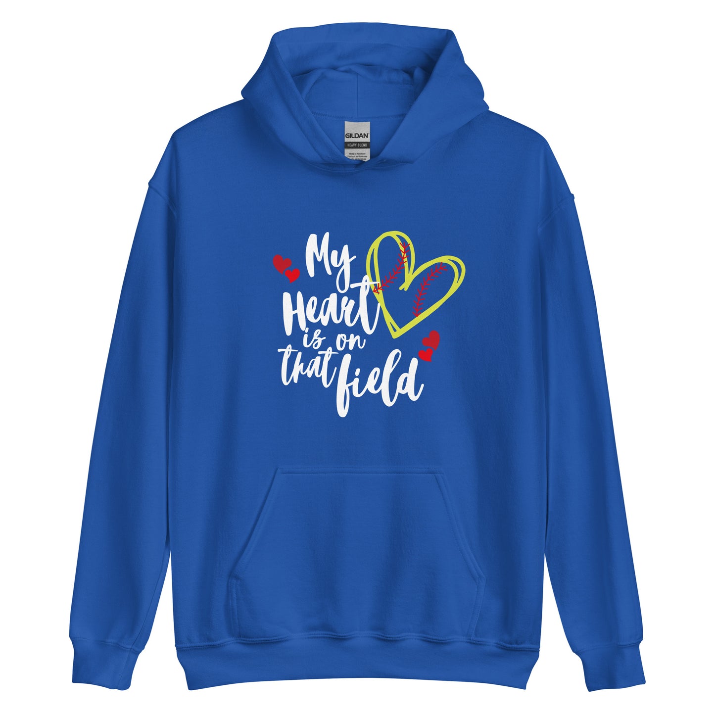 MY Heart is on that Field Unisex Hoodie