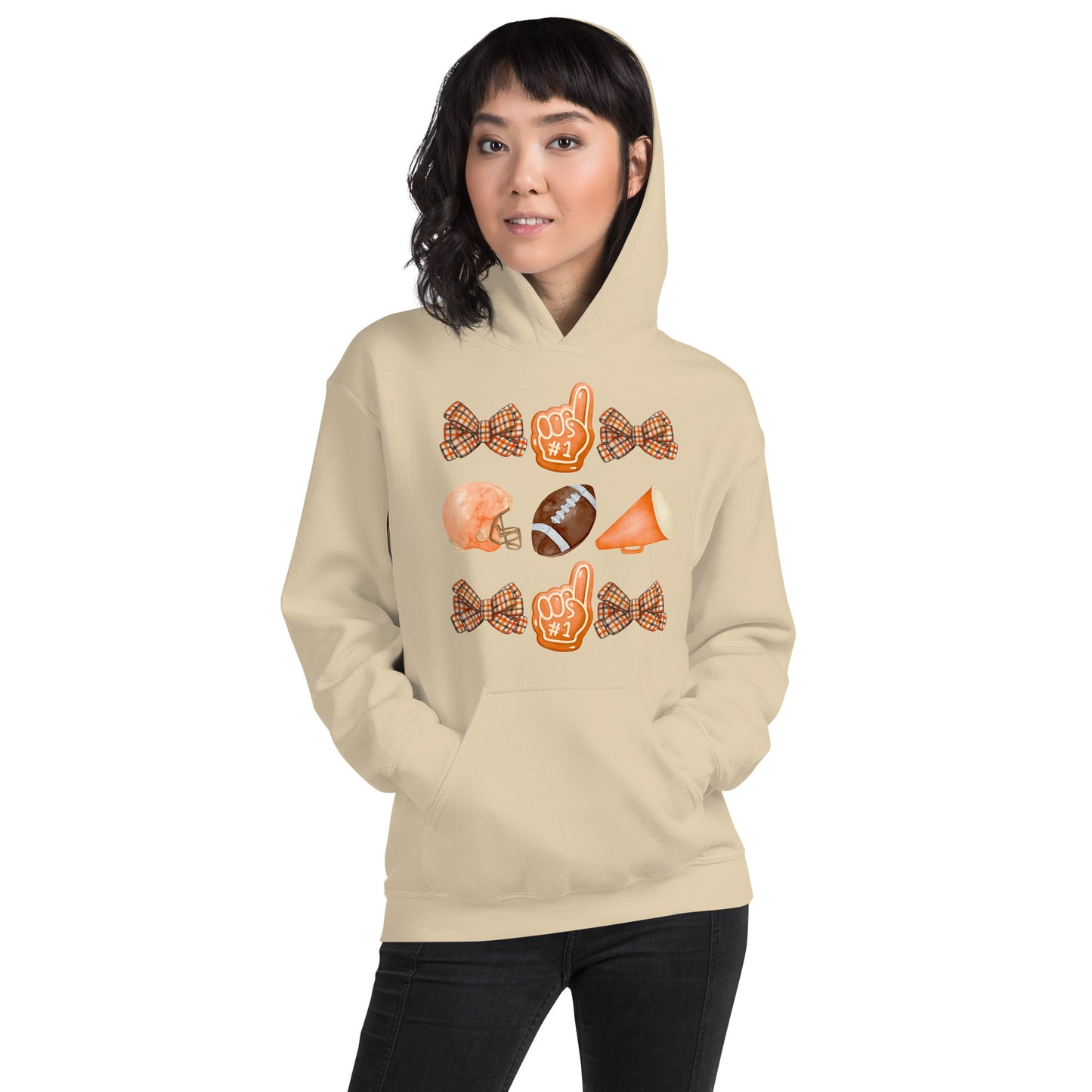 Vintage Fall Football Unisex Hoodie