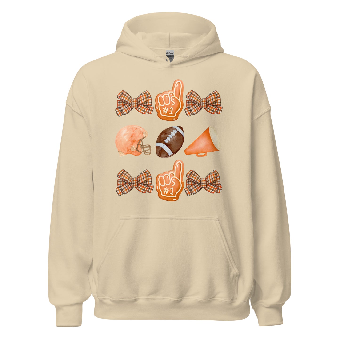 Vintage Fall Football Unisex Hoodie