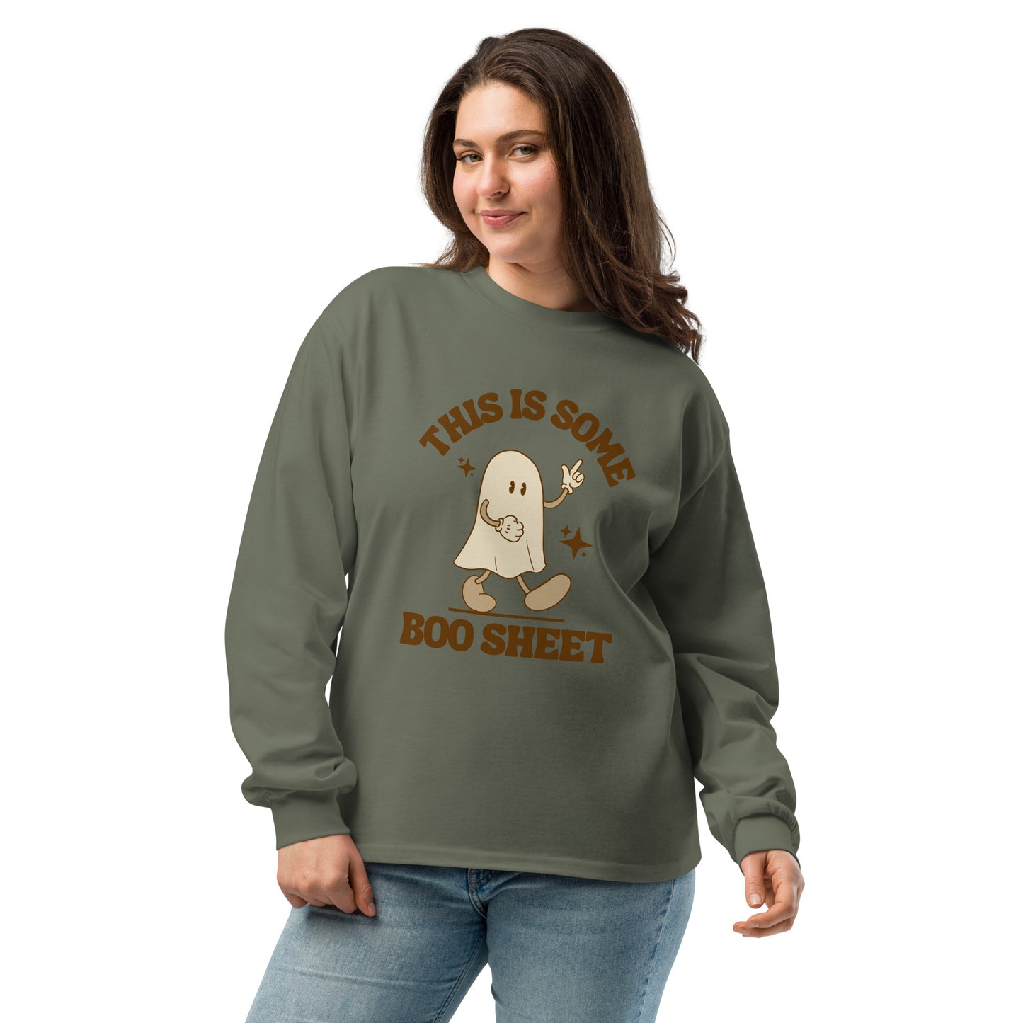 This is Some Boo Sheet Premium heavyweight long sleeve shirt