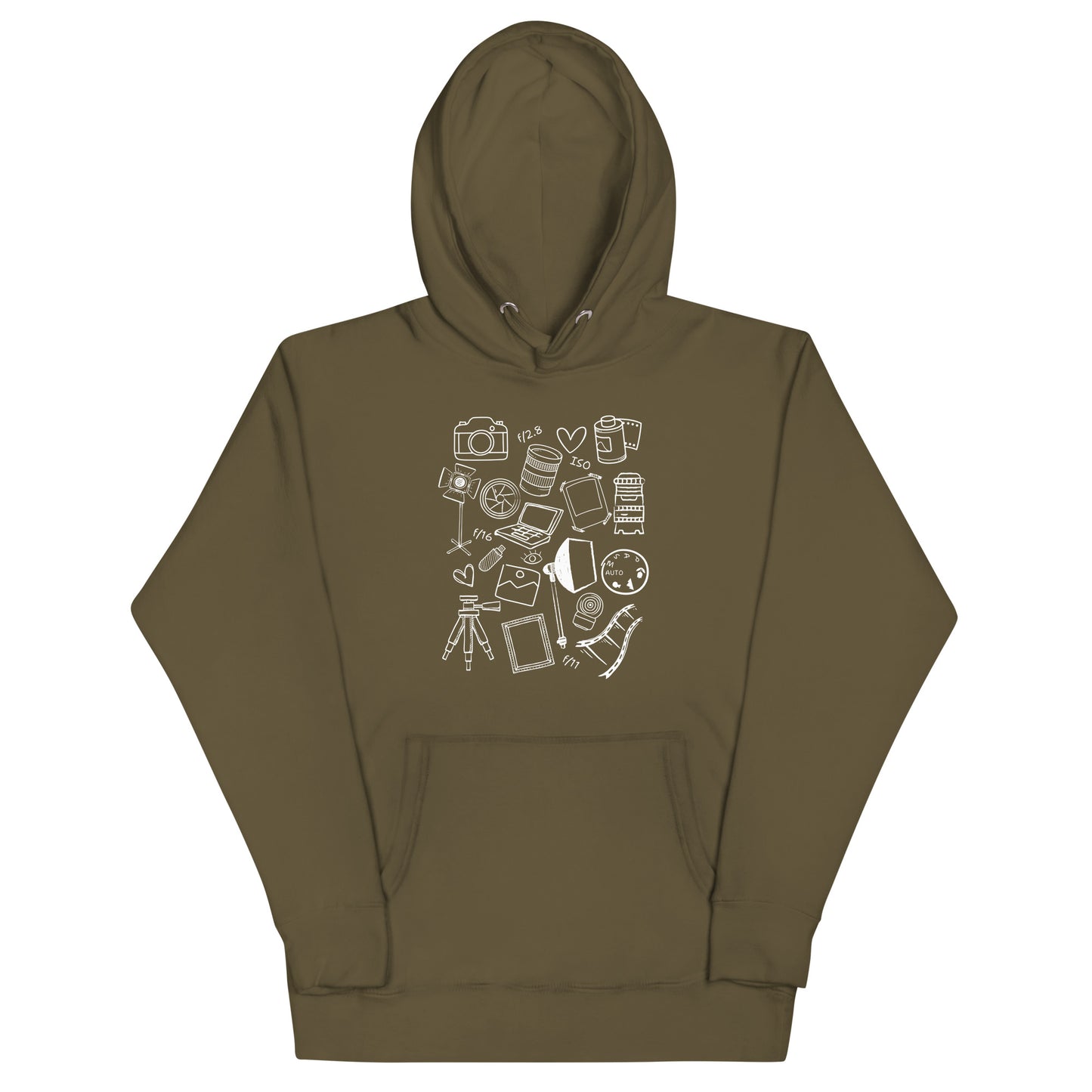 PHOTOGRAPHY DOODLES Unisex Hoodie