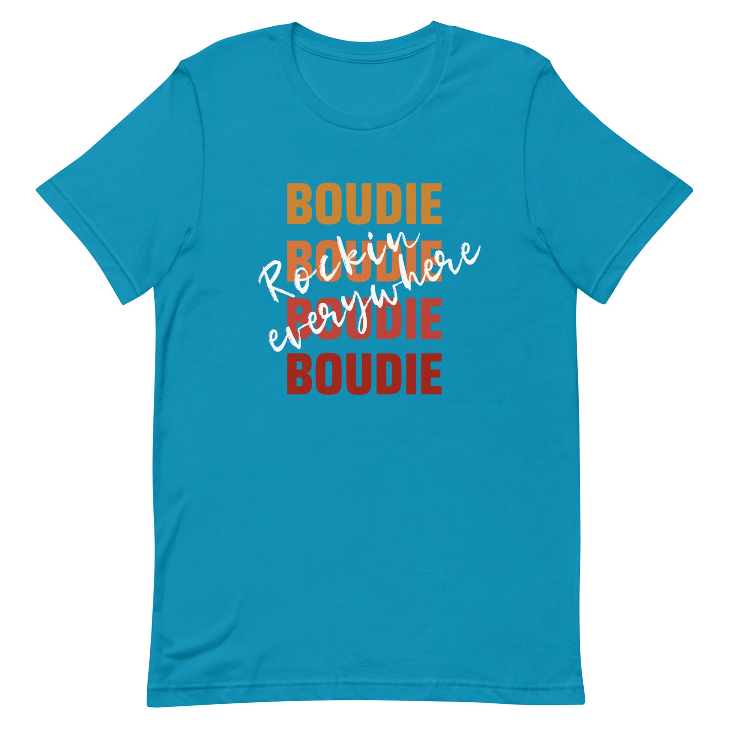 Boudie Rockin' Everywhere Unisex t-shirt