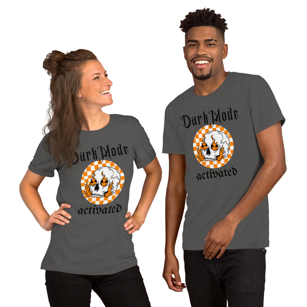 Dark Mode: Activated Unisex t-shirt