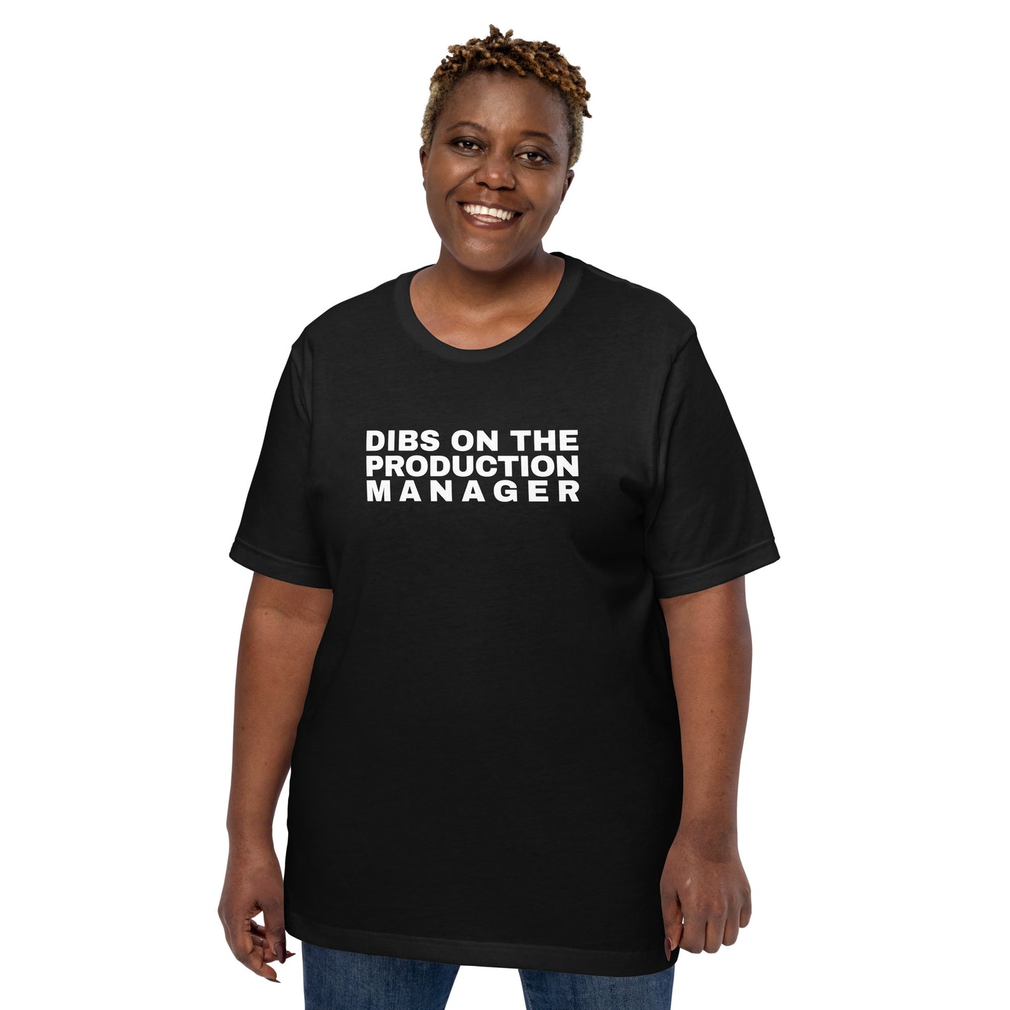 DIBS on the Production Manager Unisex t-shirt