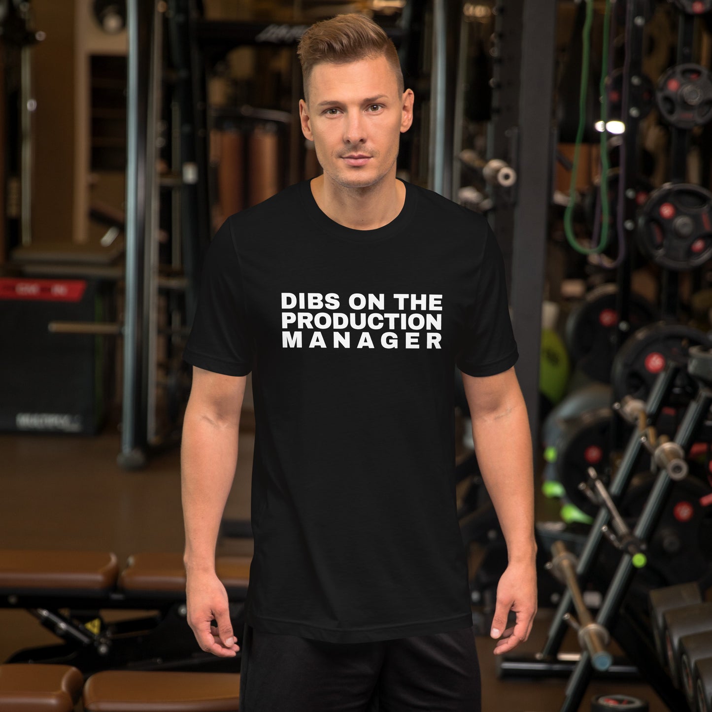 DIBS on the Production Manager Unisex t-shirt