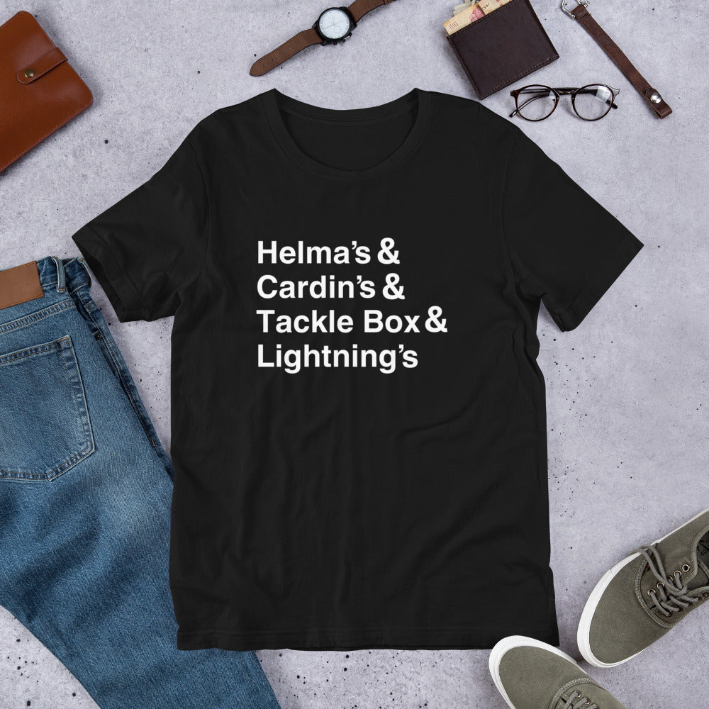 East Knox Restaurants Unisex t-shirt