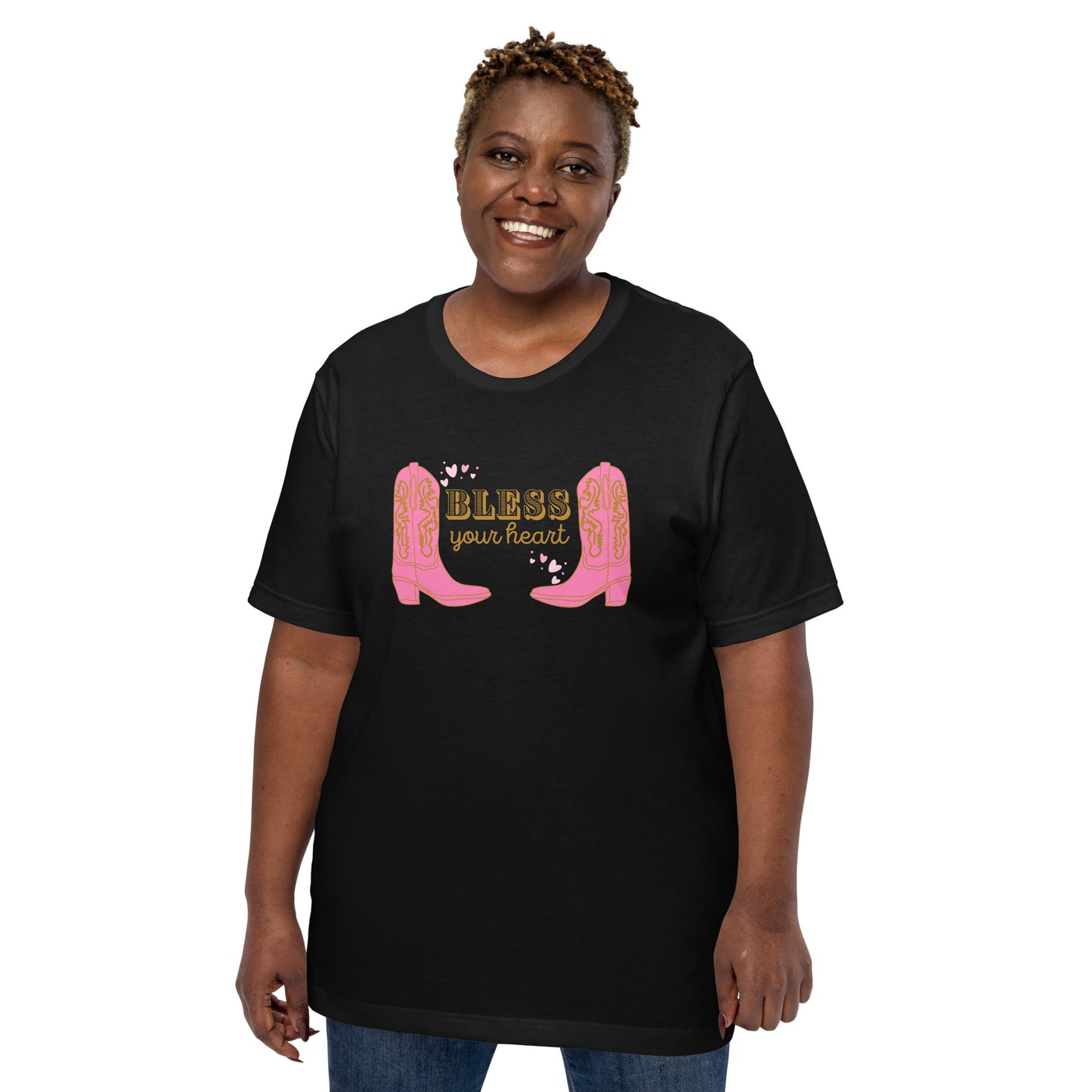 Bless Your Heart - Boots Unisex t-shirt