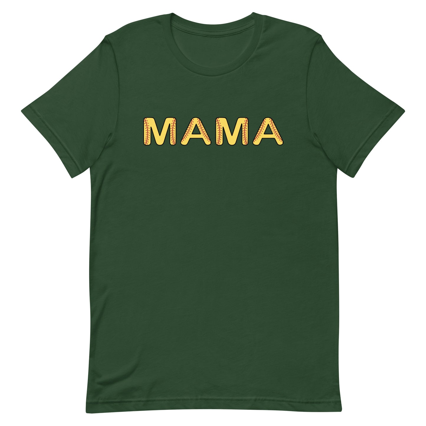Softball MAMA Adult Unisex t-shirt