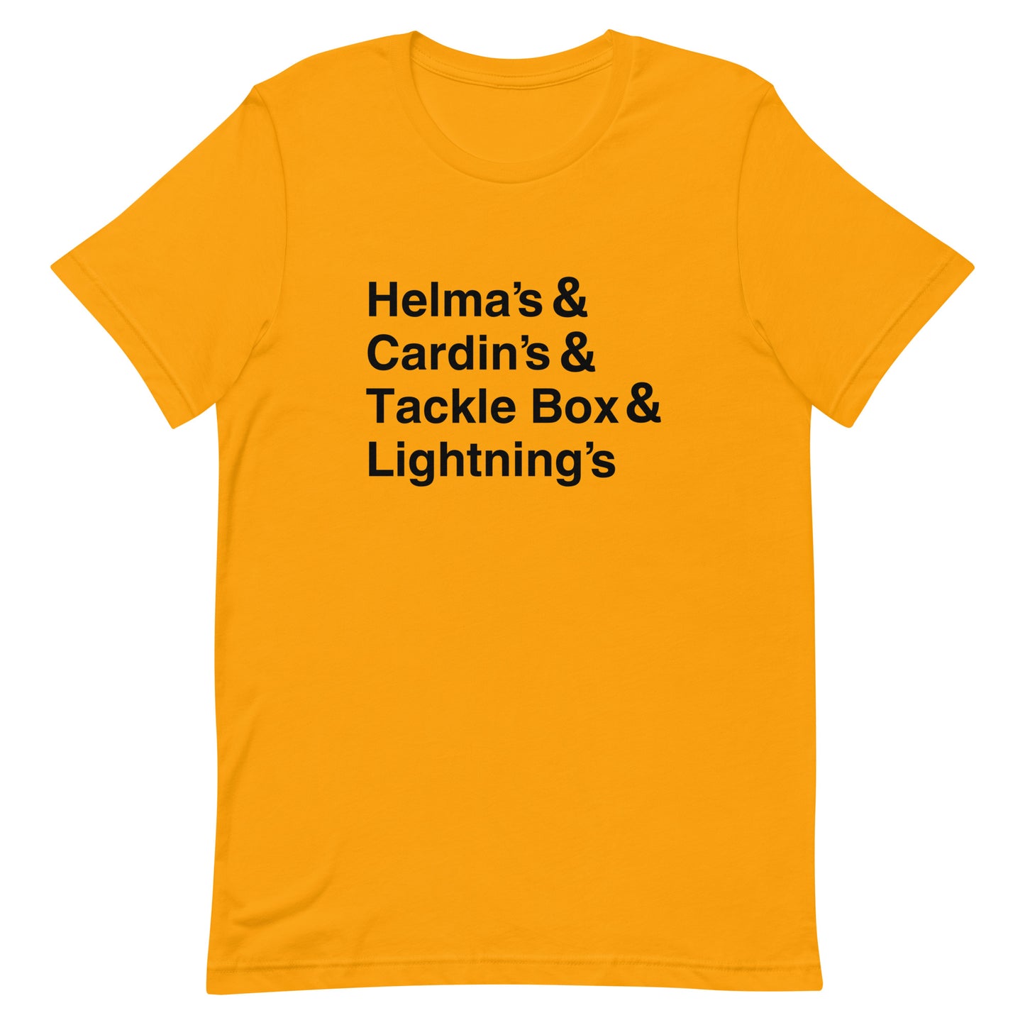 Childhood East Knox Restaurants Unisex t-shirt