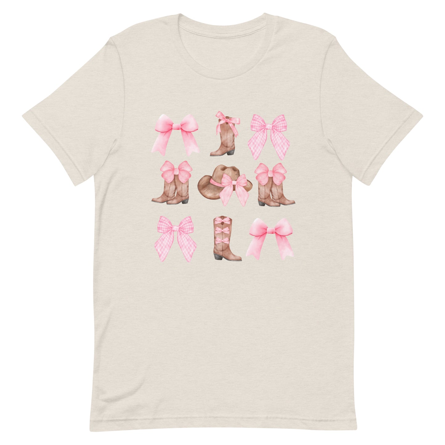 Boots n Bows Unisex t-shirt