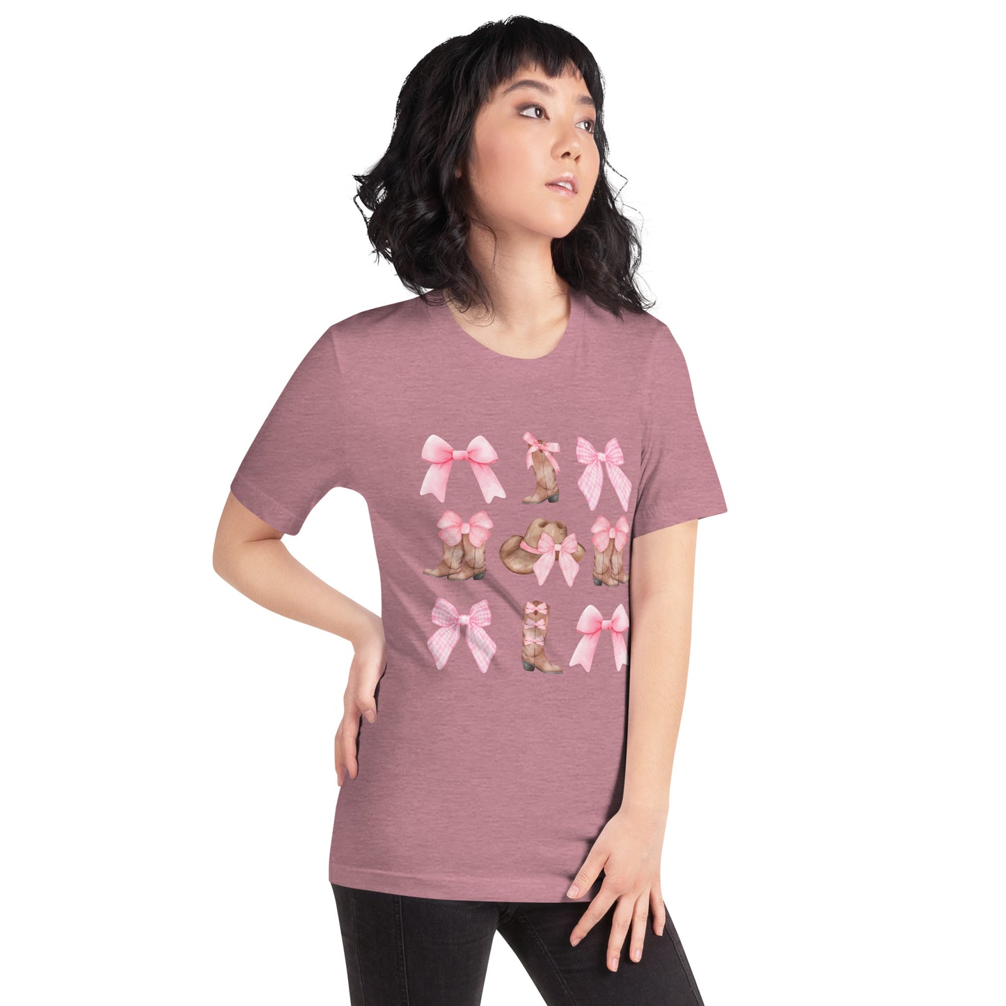 Boots n Bows Unisex t-shirt